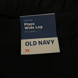 NWT - Old Navy Black Playa Pants